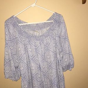 Women’s off shoulder top